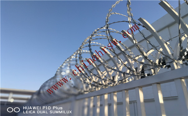 刀片刺绳安装效果图